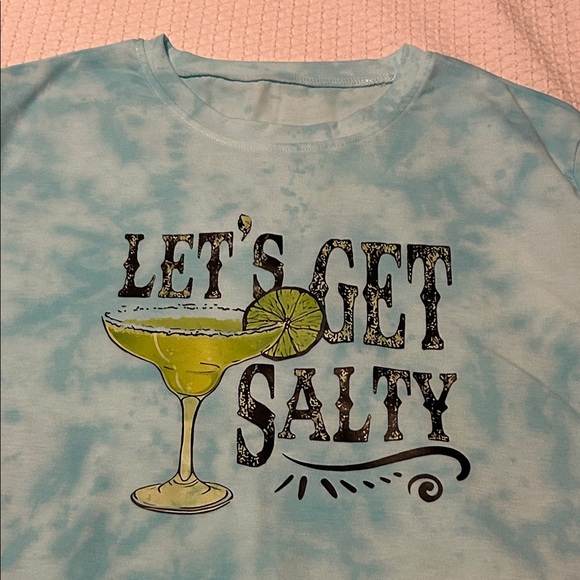 Blue Tie-Dye Graphic Tee - Picture 3 of 10